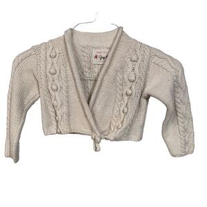 Girl's Knit White Gap Shall